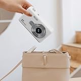 Aparat Cyfrowy, Aparat Fotograficzny 12 MP 1080 P do Vlogowania Kompaktowy Aparat z 16-krotnym Zoomem Automatyczne Ustawianie Ostrości i Robienie zdjęć Aparaty dla Dzieci Dorośli