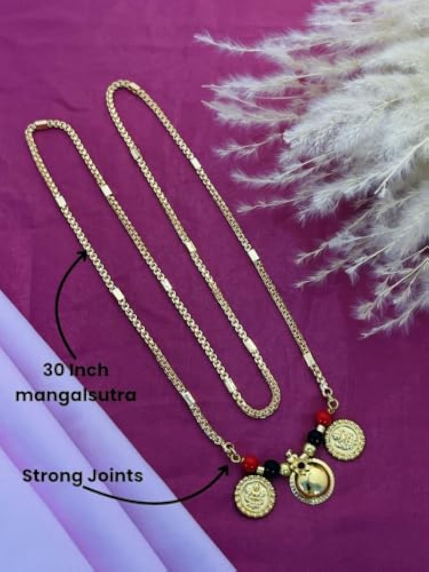Vati Mangalsutra for Women, 2 Vati Wati Design