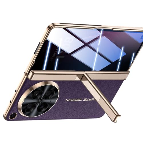 Coque antichoc Oppo Find N6 pour appareil photo avec support violet
