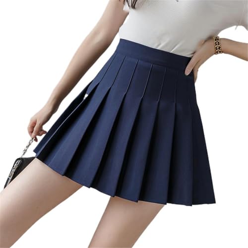 Women's Black A-Line Short Skirt - Summer