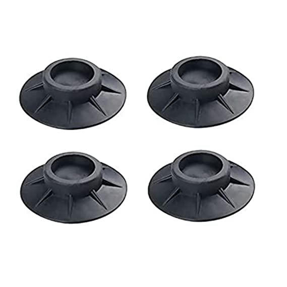Avinya Anti Vibration Pads for Washing Machine Stand Furniture Bed Sofa Fridge Amirah Anti Skid, Waterproof pad Stand Rubber, Black (Pack of 4) (B0BBNDZLZ9) Amazon Price History, Amazon Price Tracker