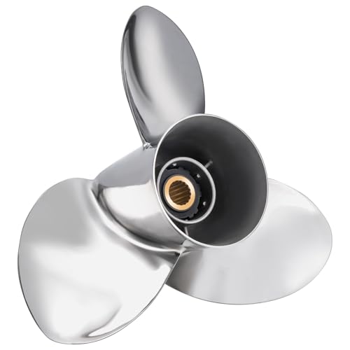 Qiclear 16 1/4x17 | OEM#:6AW-45972-20-00 Upgrade Stainless Steel Outboard Moto Boat Propeller fit Yamaha Engines 300-350HP F300 & F350A (2011 and Newer), 17 Spline Tooth by Qiclear - Used condition - Image 8