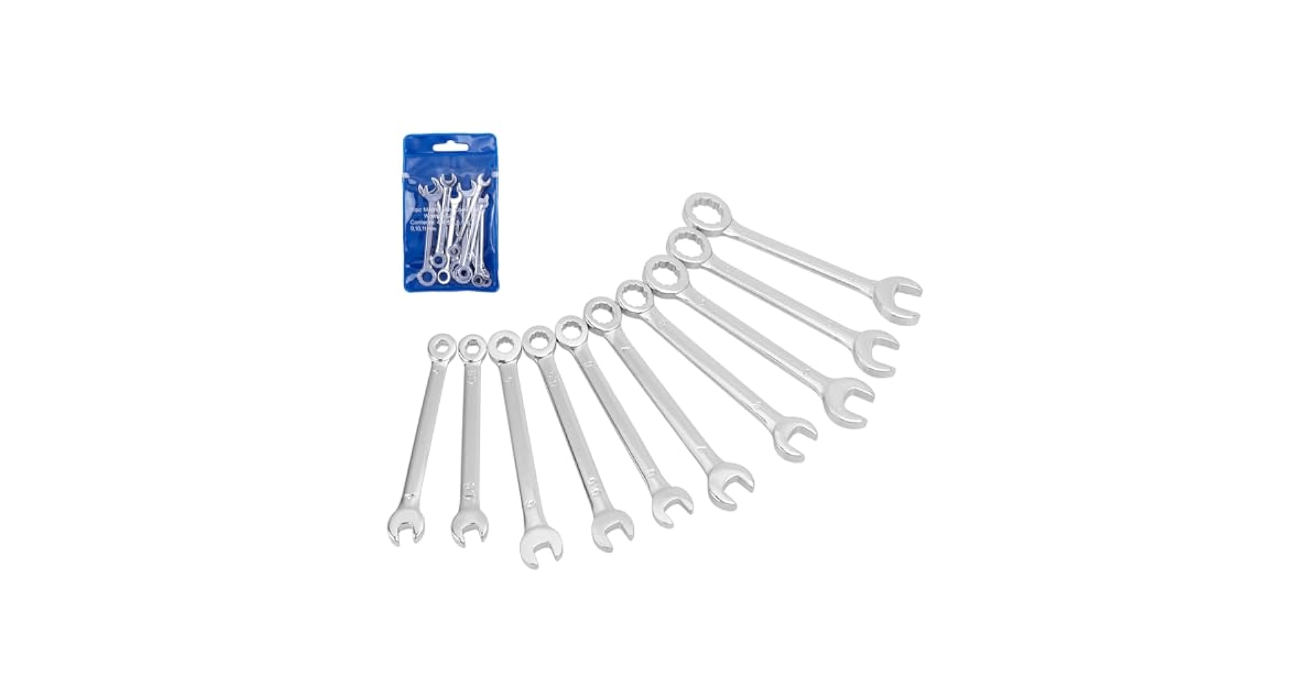 Amazon | Wolfride ミニスパナセット コンビレンチセット 極薄
