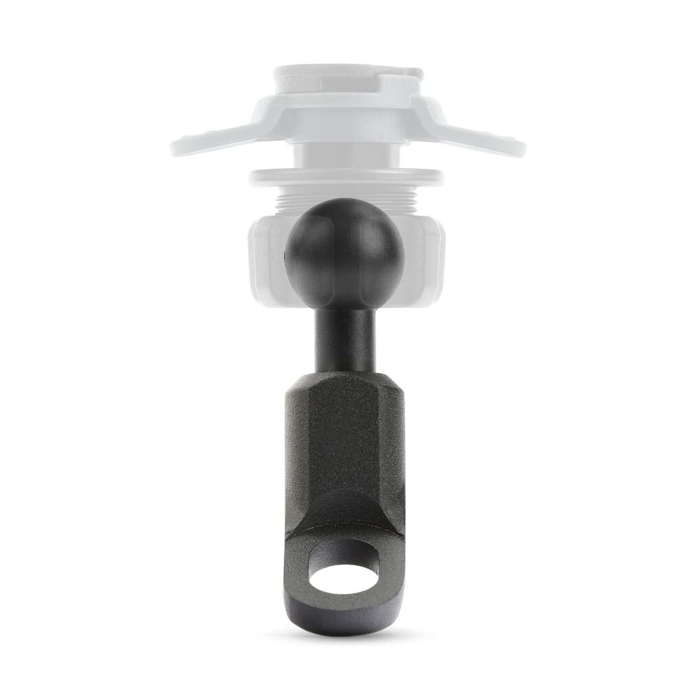 Lampa 90562 Titan Opti Pole, Attacco specifico per specchietti o Viti Passanti Compatibile con custodie Opti Line, Nero