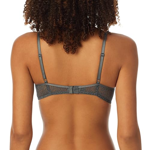 Image of DKNY Modern Lace Unlined Demi Bra