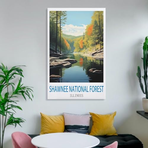 Impression toile Shawnee Illinois pour sublimer un mur vide - 6
