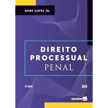 Capa do livro Direito Processual Penal - 21ª edição 2024