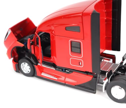 Escala 1:50 Kenworth T680 Camión Rojo Viper miniatura 2