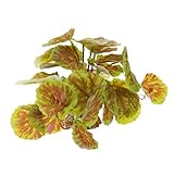 MINAOLULUS 爬虫類テラリウム装飾 多用途リアル人工植物 爬虫類水槽陸亀タンク用 隠れ家演出 インテリアグリーン