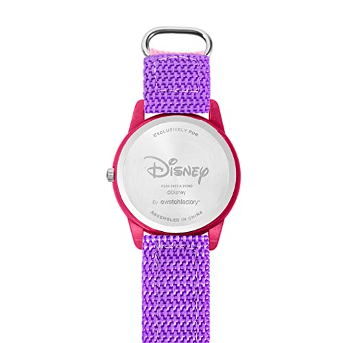DISNEY Minnie Mouse Watch for Kids – Minnie Watch for Girls, Toddlers & Kids Ages 3-5 – Adorable Mouse Watches Young Fans – Cute and Figaro Watches with Pink Bezel & Nylon3