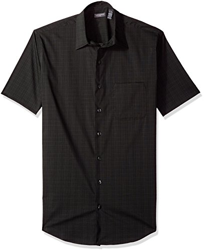 Van Heusen Men's Big and Tall Flex Stretch Short Sleeve Non Iron Shirt