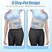 NIdreamCE Adjustable Ostomy Hernia Belt for Men & Women U-Shaped Design Stoma Support Belt Prevents Parastomal Hernia, Universal Support Belt Colostomy/Urostomy Bags Post Surgery Care (M)