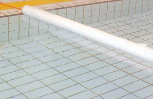 Pool Divider Float Cylindrical Foam Floats Swimming Accessory Pool Divider-white