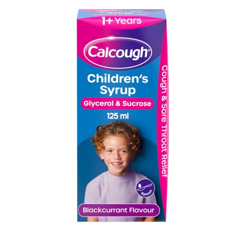 Calcough Children's Syrup with Blackcurrant Flavour (1 x 125ml)