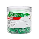 ADAMAS-BETA 100pcs Syringe Filters,Syringe Lab Filters, PES (Polyethersulfone) 13mm Diameter 0.45μm Pore Size,Non Sterile Filtration,Green
