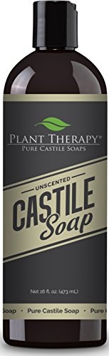 Plant Therapy 100% Pure Premium Unscented Castile Soap 16 fl. oz