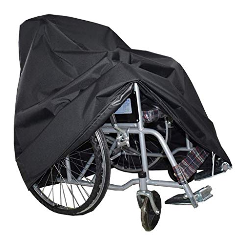 Rollstuhlschutzabdeckung 115x65x120cm, Rollerabdeckung Elektrische Rollstuhl-Gartenmöbelabdeckungen, Terrassenmöbelabdeckung Set wasserdicht,