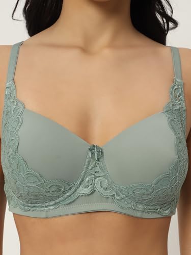 Image of Full Coverage Comfortable Wireless Padded Bra and Hot Panty Set for Women's and Girls