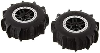 Traxxas 5891 SCT Wheels SS Black Satin Paddle Tires