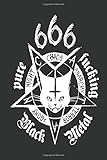 pentangle sweet child vinyl  cat black 666 A cross star pentagon, pentangle, pentalpha, pentagram 666 Freemasonry and magic C A T A N: notebook 666 for Freemasonry and magic 120 page notebook 6x9