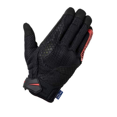 山城 バイク用グローブ IDEAL ID-008 AIR レッド 2XL ID008