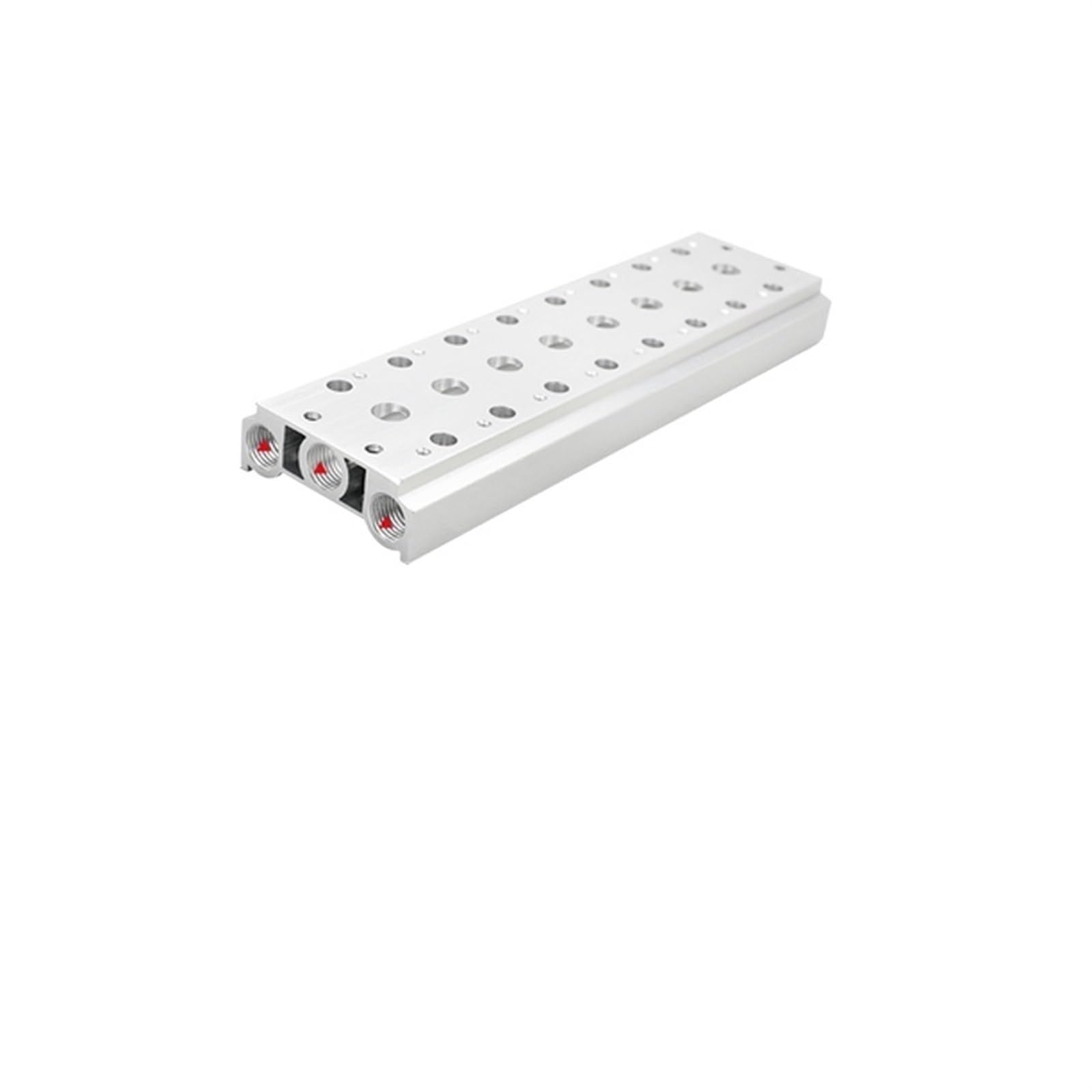 Embase 300M 8F pour électrovanne 4V310 collecteur pneumatique bloc de distribution alu