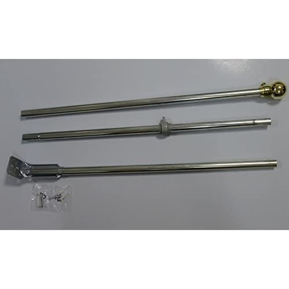 Kit mat 3 pièces 180cm pour drapeau support fixation hampe