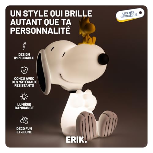Lampe Snoopy Grupo Erik idee cadeau originale veilleuse enfant