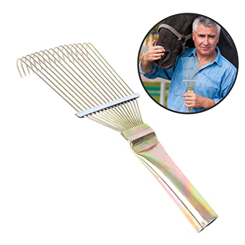 MERRYHAPY Escova De Cavalo Pente De Crina De Cavalo Ferramentas De Beleza Embota Escova De Limpeza P