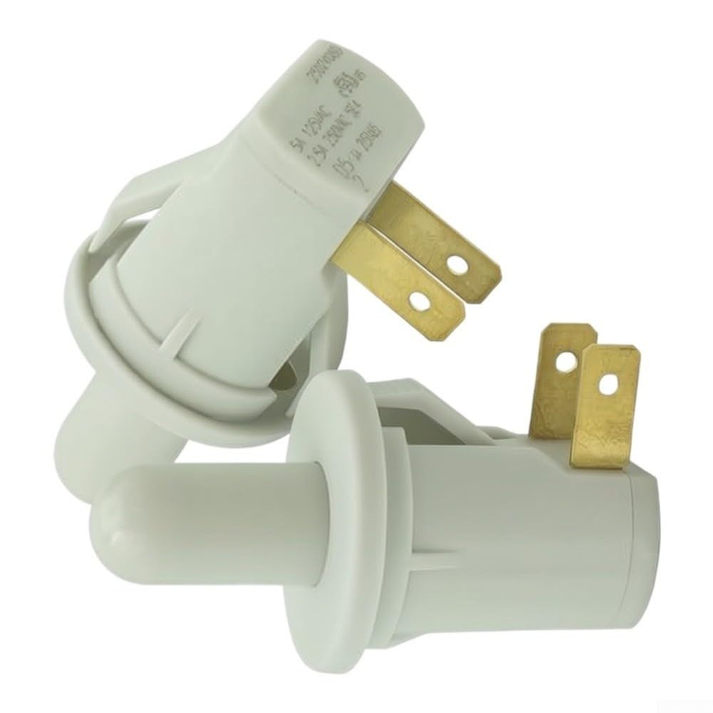 Interruptor Puerta Nevera 2Pcs Auto-Reset 5A 125V