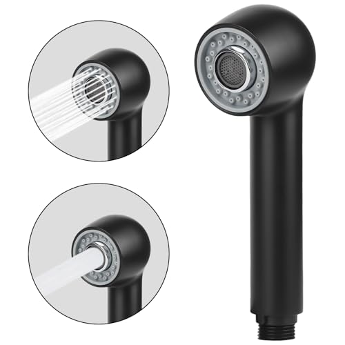 Brausekopf Küchenarmatur, Duschkopf Wassersparend mit 2 Strahlarten-Strahl...