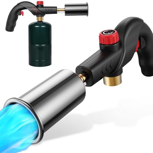 Image of Semlos Propane Torch, Refillable Metal Large Propane Torch Gun