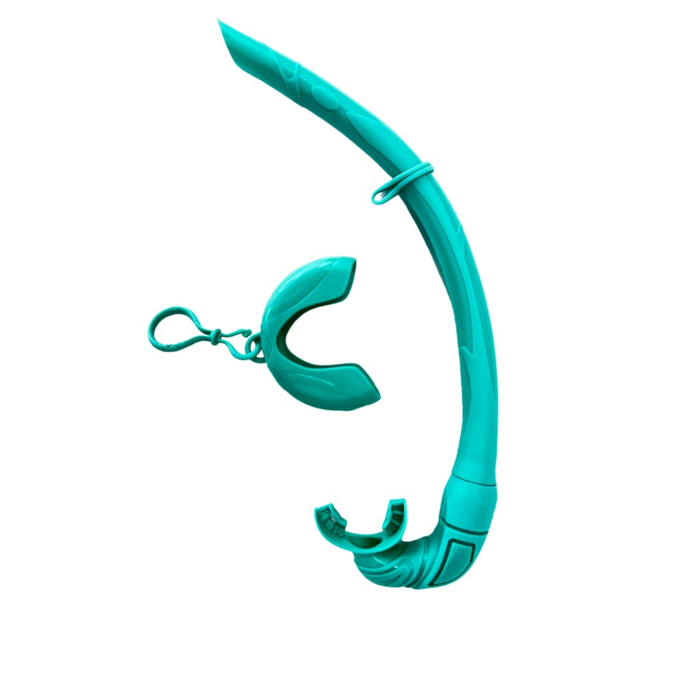 Pro Shot Tidal Roll-up Snorkel for Freediving, Scuba Diving, and Snorkeling