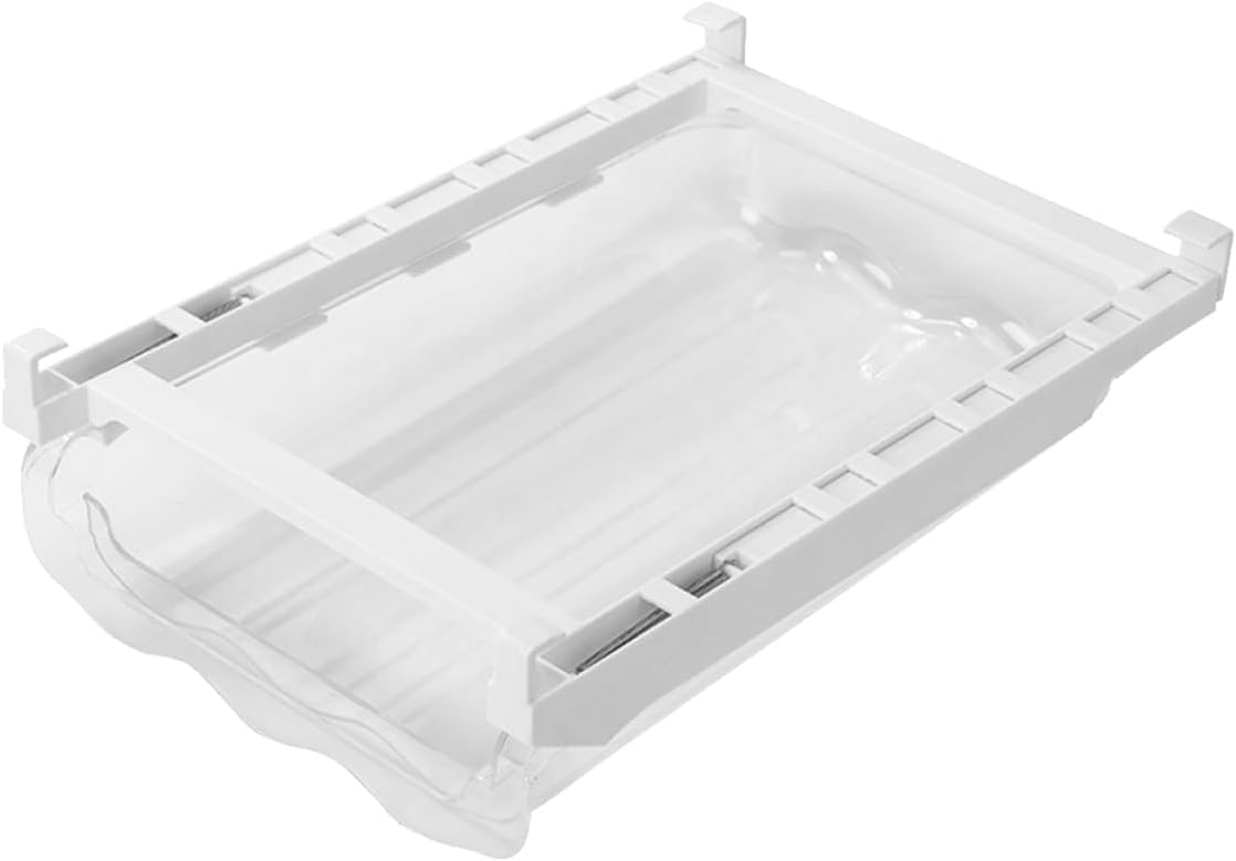 Mikikit 1pc Multi-function Refrigerator Egg Holder Rolling Egg Type Storage Rack for Organized Fridge -saving Design for Home Use Lightweight and Easy to Clean