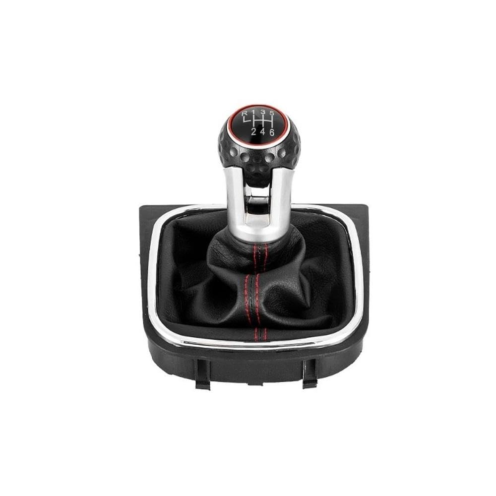 YDXHERTA Auto Accessory 5/6 Speed Manual Shift Gear Knob for Golf for Jetta MK6 MK5(6 Speed)