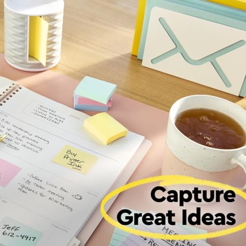 Image of Post-it Notes, 32 Sticky Note Pads, 2400 Count, 3 x 3 in., School Supplies and Office Products, The Iconic Canary Yellow Note