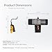 Prowinch 1 Ton Electric Chain Hoist – Single Speed, Heavy Duty H4, Dual Voltage 208/480V 3-Phase, 13 ft Lifting Height, G100 Nickel Chain, IP55 – ASME B30.16 Industrial Hoist