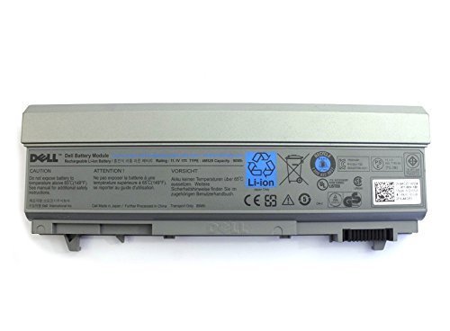 Genuine Original DELL Battery for Latitude E6400 Latitude E6400 ATG Latitude E6410 Latitude E6410 ATG Latitude E6500 Latitude E6510 Precision M2400 Precision M4400 Precision M4500 , 9-Cell High Capacity 90Whr , Type 4M529 , Dell P/Ns: C2072 , HJ590 , J905R , N221R , F8TTW , 1M215 , 451-11218