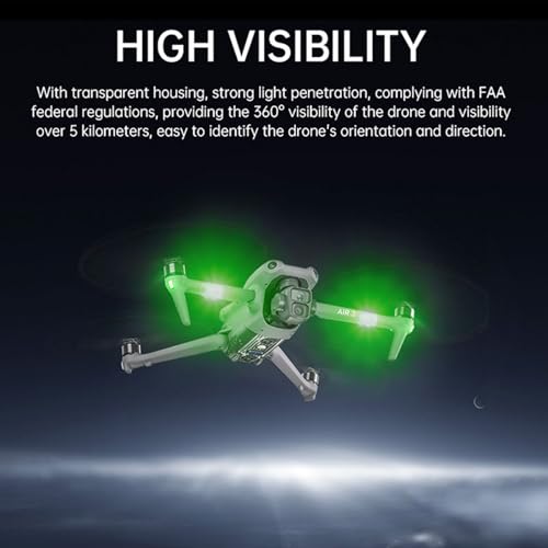 LICHIFIT Strobe Light for DJI Avata 2 / Mini 4 Pro/Air 3 Drone Night Flight Light Flashing Warning Lights Rechargable LED Lamp Universal for Drones RC Cars - Image 3