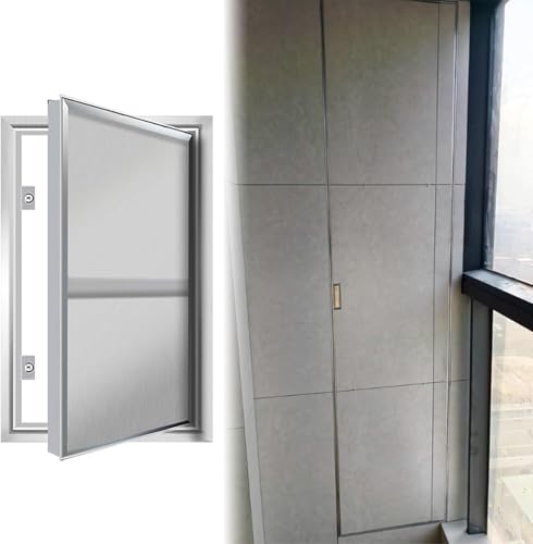 Puerta de inspección oculta de 28 x 40 pulgadas para evitar romper pared 2