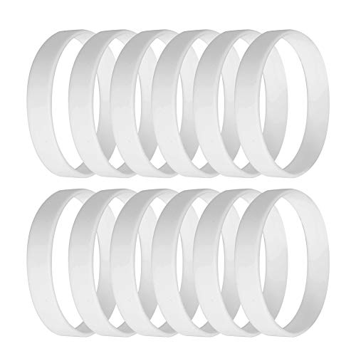 CCINEE チーム分けや仲間の証にも シリコンリストバンド12本セット