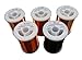 Pickup Winders Kit #4-42, 42 Heavy, 42 Plain Enamel, 43 & 44 AWG Copper Magnet Wire - 1.0 lbs