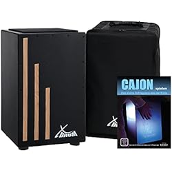 Cajon Flamenco Adulto XDrum Cajón Primero Negra con funda y manual