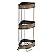 Produktbild iDesign 33880EU Twillo Eckregal mit 3 Ebenen, bronze