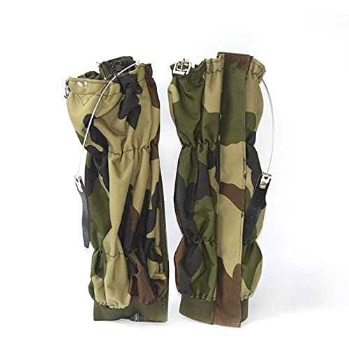 Adjustable Snake Gaiters Men Women Snake Boot Gators Bite Protection Guards Chaps Waterproof Leg Gaiter Hiking Hunting
