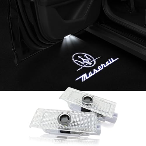 Amazon | マセラティカーテシライト 車用 カーテシーランプ LEDロゴ