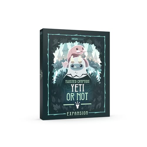 Unstable Games Twisted Cryptids - Yeti or Not Expansion Pack - from The Creators of Unstable Unicorns