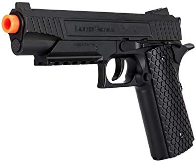 Miniatura 3 de Lancer Tactical Cobra LTX-50 1911 CO2 Pistola de aire comprimido medio soplado negro 340 FPS