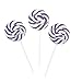 Purple Swirl Pops - Lollipop Suckers (2 dz)