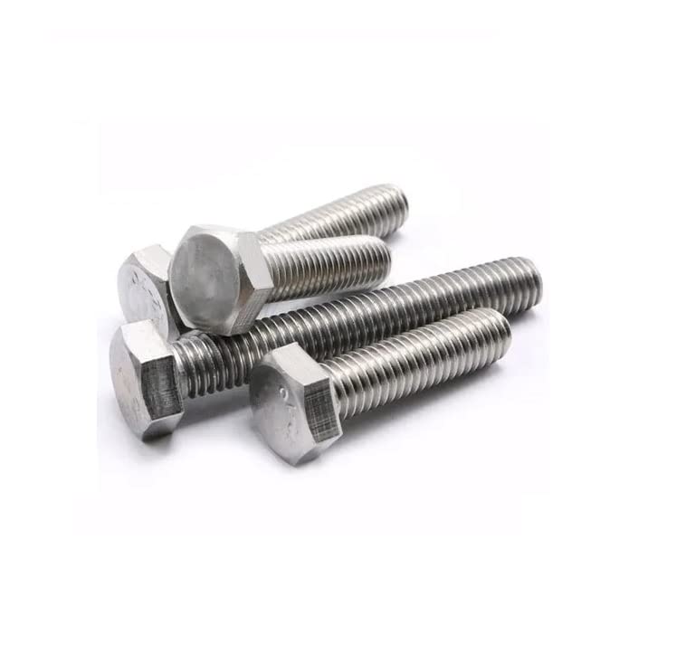 Easyflex Mild Steel 10.9 Grade High Tensile Hexagon Hex Bolts With Zinc Coated For Home and Industrial Use, Pack of 10 (M16, Length 100mm)